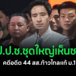 คดี 44 อดีต สส.ก้าวไกล แก้ ม.112